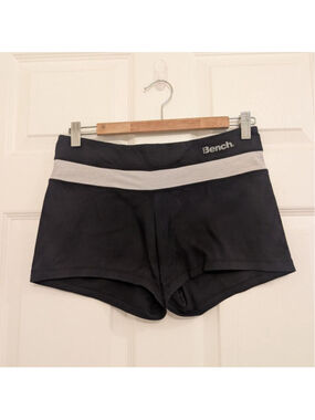 Women's Bench. Black & Gray Athletic Shorts M